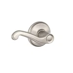 Schlage Door Lever Left Handedinterior Dummy Handle Flair F170 Satin Nickel. Fixed Price $9.99.