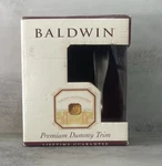 Baldwin 95455.150.RDM Rh Dummy Door Lever Polished Brass Nos. Fixed Price $39.95.