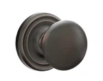 Emtek 805PUS10B Providence Non-turning Two-sided Dummy Door Knob Set, Oil Rubbed. Fixed Price $90.00.