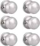 (pack Round Single Dummy Door Knobs, Individual Non-turning 6 Satin Nickel. Fixed Price $26.99.