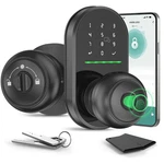 Hei Liang Smart Door Knob With KEYPAD,5-IN-1 Biometric Fingerprint Lock,.... Fixed Price $79.14.
