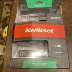 Kwikset Hall/closet Door Lever 91540-008/NOS/SIGNIATURE Series/see Pics. Fixed Price $39.95.