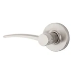 Kwikset Katara Left-handed Half-dummy Lever Satin Nickel. Fixed Price $19.99.