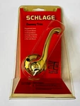 Schlage Dummy Trim Right-hand Rh Door Knob Handle- Bright Brass F170NV Fla 605. Fixed Price $9.25.