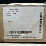 New- Ir Schlage Door Exit Lock A25D Ply 626 1-3/4 Dr Assembly Warranty. Fixed Price $50.00.