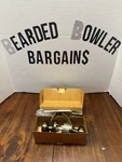 Schlage Andover Privacy Knob Bed & Bath Lock Antique Brass F40AND609AND. Fixed Price $39.99.
