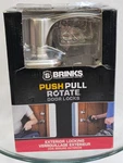 Brinks 23013-119 Push Pull Rotate Door Locks Satin Nickel. Fixed Price $37.00.