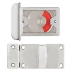 Satin Nickel Restroom Stall Latch (3-PIECES). Fixed Price $24.62.