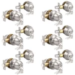 Knobonly Entry Door Knobs Double Cylinder Deadbolt Keyed Alike Handle. Fixed Price $148.95.