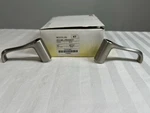 Yale Woodland Privacy Door Lever Set US15 Satin Nickel 201WL Open Box. Fixed Price $19.99.