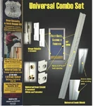 Armor Door Security Jamb Repair Kit Prevent Break-ins Hinge Shields 2-3/8". Fixed Price $99.98.