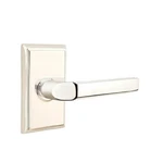 Emtek Passage Rectangular Rosette Milano Lever, Lh, US14 Door. Fixed Price $83.95.