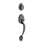 Black Copper CREEK-CZ2610-EXTERIOR Application View In Antique Brass. Fixed Price $37.55.