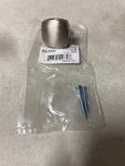Emtek 86451US15 Freestone 1-1/2 Inch Square Cabinet Knob. Fixed Price $10.68.