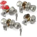 Set Of 2 Mobile Home Door Lock Exterior Keyed Knobs .... Fixed Price $58.40.