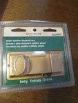 Single Cylinder Deadbolt Lock /gatehouse Door Entry. Fixed Price $17.00.