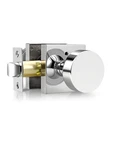 Gobrico Polished Chrome Interior Door Knob Square Rosette Heavy Duty Zinc Alloy. Fixed Price $64.52.