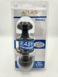 Atlas Oil Rubbed Bronze Bath Button Lock Privacy Tulip Doorknob Handle. Fixed Price $10.00.