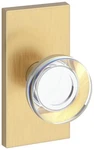 Baldwin Ps.ccy.cfr Contemporary Crystal Passage Door Knob Set - Brass. Fixed Price $182.70.