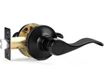 Probrico Wave Shape Passage Door Lever Oil Rubbed Bronze Keyless Handle For Hall. Fixed Price $20.00.