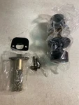 Miseno MLK4080 Tuscora Shaker Door Knob Set With Round Rose - Matte Black. Fixed Price $24.31.