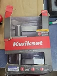 Kwikset 740HFL SQT-15 Keyed Entry Lever, Metal, Satin Nickel. Fixed Price $24.95.