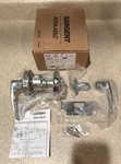 Sargent Abloy 28-7U15-LB-26 1/4 3/4 Passage Lever Set Silver Door Knob. Fixed Price $68.00.