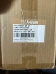 Bamberg 1080CT Door Lock Lever Handle For 3 Pcs Matte Black Contemporary. Fixed Price $32.00.