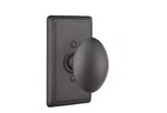 Emtek Steel Rosette W/savannah Knob 7103SVFBS - Flat Black (fbs). Fixed Price $84.15.