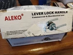 Aleko Keyed Entry Door Lever Exterior Handles. Fixed Price $20.00.