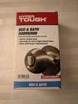 Bed And Bath Doorknob Nickel Finish Hyper Tough - Nib. Open Box. Fixed Price $10.00.