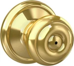 Schlage F40 Georgian Door Knob, Bed & Bath Privacy Lock. Fixed Price $17.99.