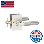 Asidrama 1 Pack Privacy Brushed Satin Nickel Door Handles, Lever With. Fixed Price $57.46.