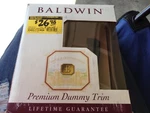 Baldwin Premium Wave Lever Half Dummy Venetian Bronze Solid Core Brass Handle. Fixed Price $16.99.