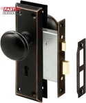 Prime-line 2495 Mortise Keyed Lock Set With Classic Bronze Knob Perfect For. Fixed Price $32.51.