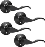Gobekor 4 Pack Matte Black Half Dummy Right-handed Lever,. Fixed Price $35.94.