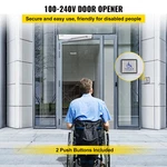 Vevor Automatic Opener, 100-240V For MAX.220LBS Doors, Ce Listed. Fixed Price $451.95.