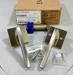 Emtek 5210US15 Helios Right Handed Privacy Door Lever Satin Nickel. Fixed Price $98.80.