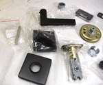 Copper Creek Mid Century Modern Keyed Entry Single Cylinder Handleset Lever. Fixed Price $20.99.