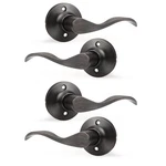 Gobekor 2 Pair Of Dummy Door Levers Oil Rubbed Bronze Interior Handle For. Fixed Price $43.43.