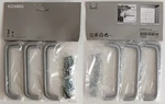 Ikea "kosing" Handles - Pack Brand New/sealed Screws 5 1/16" Long. Fixed Price $19.95.