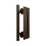 12" Sliding Barn Door Bronze Handle Pull Flush Hardware Set. Fixed Price $40.00.