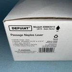 New Defiant Naples Satin Nickel Hall/closet Door Lever. Fixed Price $5.00.