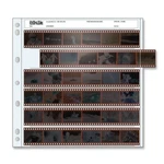 Print File 35-6HB 35MM Archival Negative Storage Pages, 25 Sheets; Strips. Fixed Price $14.50.