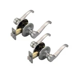 Design House 190561 Scroll Passage Door Handle Satin Nickel Reversible Lockset. Fixed Price $50.59.