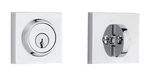 Baldwin SC.CSD.260 6L.DS.SMT.KD Contemporary Square Deadbolt - Polished Chrome. Fixed Price $52.49.