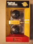 Kwikset Ultramax Titanium Deadbolt Bronze Brown Door Lock Ansi Grade 1 Security. Fixed Price $24.95.