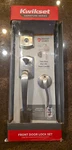 Kwikset Prescott Single Cylinder Door Handleset With Sedona Satin Nickel. Fixed Price $99.99.