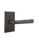 Emtek Cimarron Lever Dummy Pair For 1-3/8" To 2" Flat Black Bronze 7054CRFB. Fixed Price $185.00.