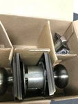 Schlage Passage Door Knob Set W/decorative Trim - Antique Pewter. Fixed Price $27.57.